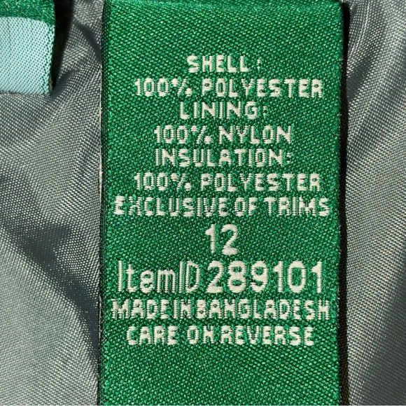 L.L. Bean Kid's Cold Buster Snow Pants Gray Size 12 Thinsulate Adjustable Waist - Picture 11 of 11